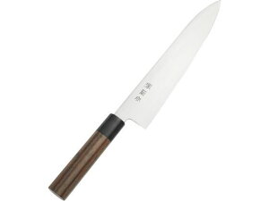 堺菊守 モリブデン鋼 和式 紫檀柄 牛刀 30cm 河村刃物 8500300