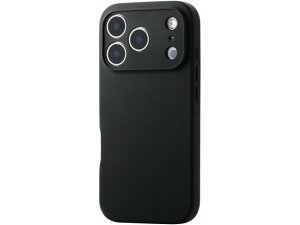 iPhone17Pro �V���R���P�[�X �u���b�N �G���R�� PM-A25CHVSCMGBK