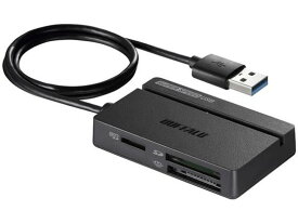 USB3.0 マルチカードリーダー バッファロー BSCR100U3BK
