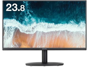 ���C�h�t��HD�Ή�LED �t���f�B�X�v���C 23.8�^ �O���[���n�E�X GH-LCW24S-BK