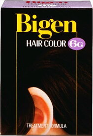 ビゲン　ヘアカラー　6G　自然な褐色 【 ホーユー 】 【 ヘアカラー・白髪用 】