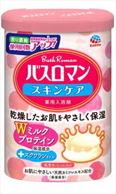 バスロマン　スキンケア　Wミルクプロテイン 【 アース製薬 】 【 入浴剤 】
