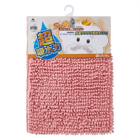 SUSU抗菌ストロングW バスマットEC ピンク 55×80cm
