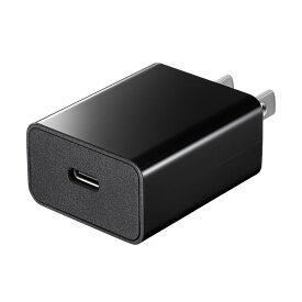 USB Type-C充電器（1ポート・3A） [ACA-IP92BK]