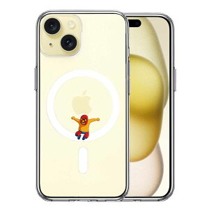 iPhone 15 MagSafeΉ ʃ\tg wʃn[h nCubh NA  P[X  vX[ Pi
