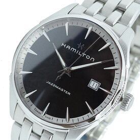 ハミルトン HAMILTON 腕時計 メンズ H32451131 ジャズマスター JAZZMASTER クォーツ ブラック シルバー