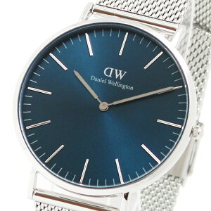 �_�j�G���E�F�����g�� DANIEL WELLINGTON CLASSIC MESH ARCTIC DW00100628 �r���v �x�r�[�u���[ �N�I�[�c