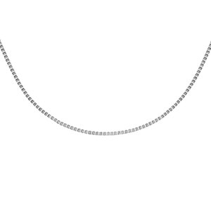 _jGEFg DANIEL WELLINGTON Elan Box Chain Necklace Short S lbNX DW00400552 fB[X Vo[