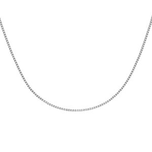_jGEFg DANIEL WELLINGTON Elan Box Chain Necklace Long S lbNX DW00400555 fB[X Vo[