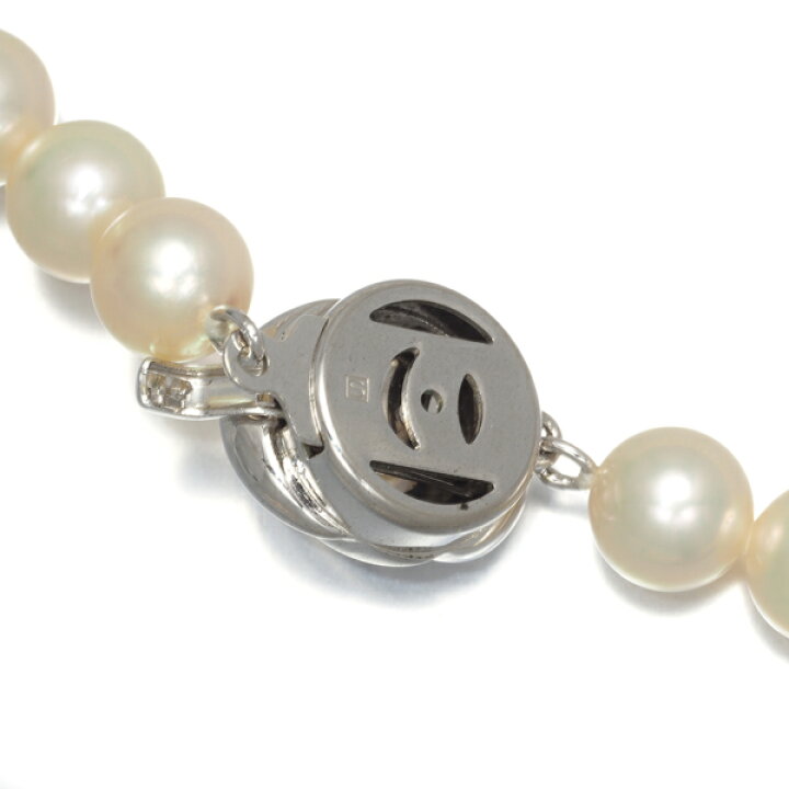 パール 真珠 8.6-9.0mm ネックレス シルバー 限界値下げ品（MIKIMOTO  