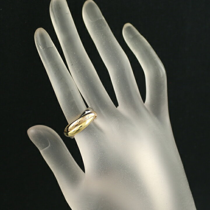 楽天市場】Cartier カルティエ トリニティリング ダイヤ ダイヤモンド  