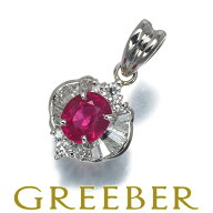ピンクサファイア 0.92ct ダイヤ ダイヤモンド 0.28ct ペンダント トップ Pt900 ソーティング Pendant【…