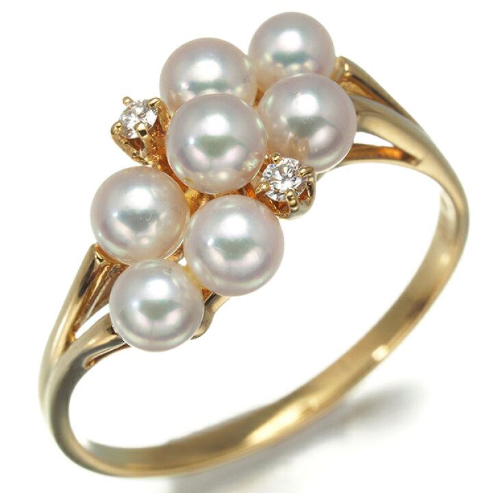 楽天市場】MIKIMOTO ミキモト リング ベビーパール 真珠 3.4-3.8mm  