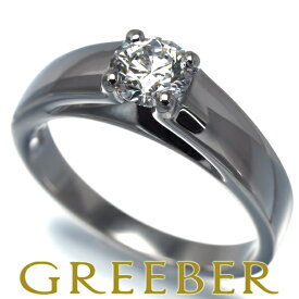 BVLGARI ブルガリ リング ダイヤ ダイヤモンド 0.56ct F VVS2 ソリテール 11.5号 Pt950 鑑定書 Ring 指輪 【中古】BLJ