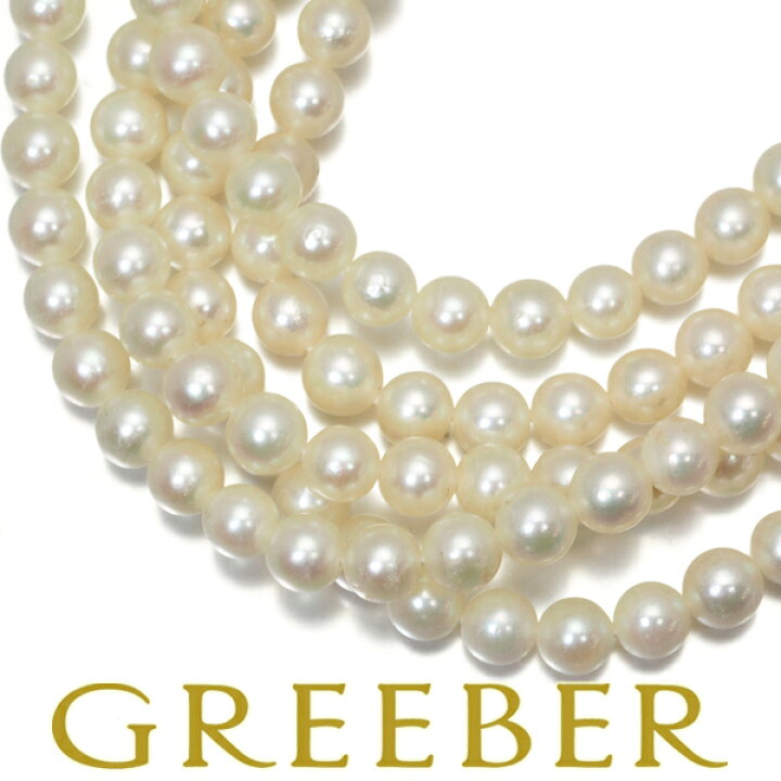 楽天市場】TASAKI タサキ ネックレス ベビーパール 真珠 3.5-4.0mm 5連  