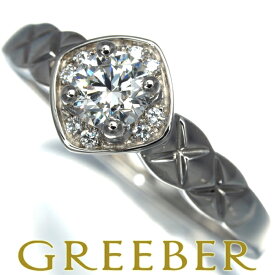 CHANEL シャネル リング ダイヤ ダイヤモンド 0.30ct F VVS1 3EX ココクラッシュ 51号 Pt950 保証書/鑑定書 Ring 指輪 【中古】BLJ