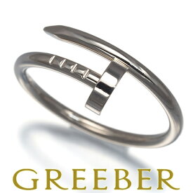 Cartier カルティエ リング ジュストアンクル 51号 K18WG Ring 指輪 【中古】BLJ