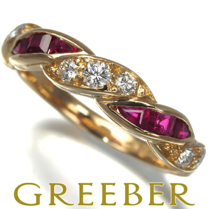 楽天市場】Tiffany&Co. ティファニー リング ルビー ダイヤ  