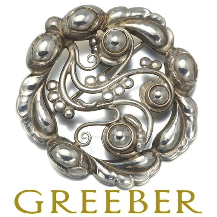 楽天市場】Georg Jensen ジョージジェンセン ブローチ 159 ムーン 