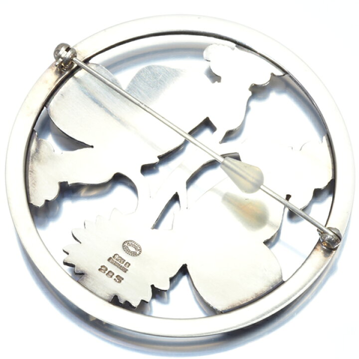 楽天市場】Georg Jensen ジョージジェンセン ブローチ マリノウスキー 