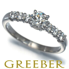 TASAKI タサキ リング ダイヤ ダイヤモンド 0.40ct/0.27ct ソリティア 12号 Pt1000 鑑定書 Ring 指輪 【中古】BLJ
