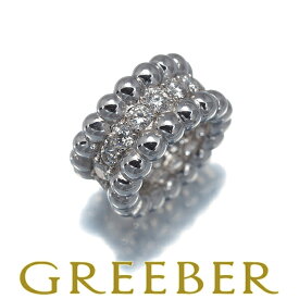 ★ポイント5倍対象商品★ Van Cleef & Arpels ヴァンクリーフ&アーペル ペンダント トップ ダイヤ ダイヤモンド ペルレ K18WG 修理依頼書 Pendant【中古】BLJ