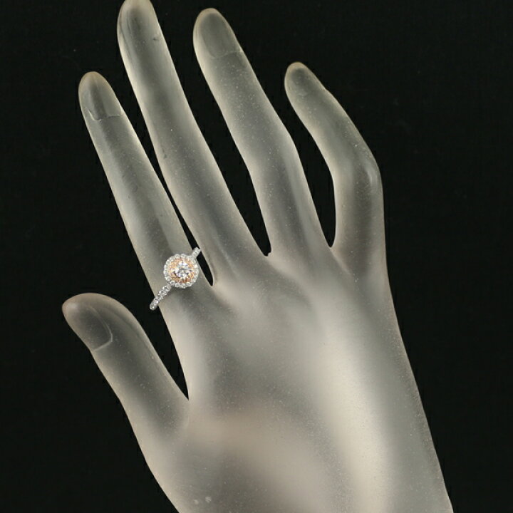 楽天市場】Tiffany&Co. ティファニー リング ピンク&クリア ダイヤ  