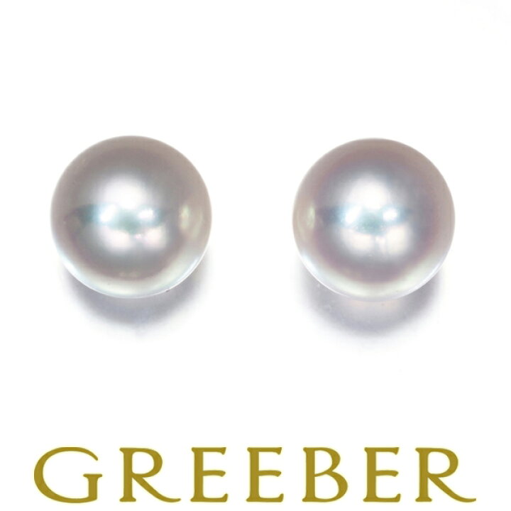 楽天市場】MIKIMOTO ミキモト ピアス 真珠 パール 8.5mm K18WG Pierce 