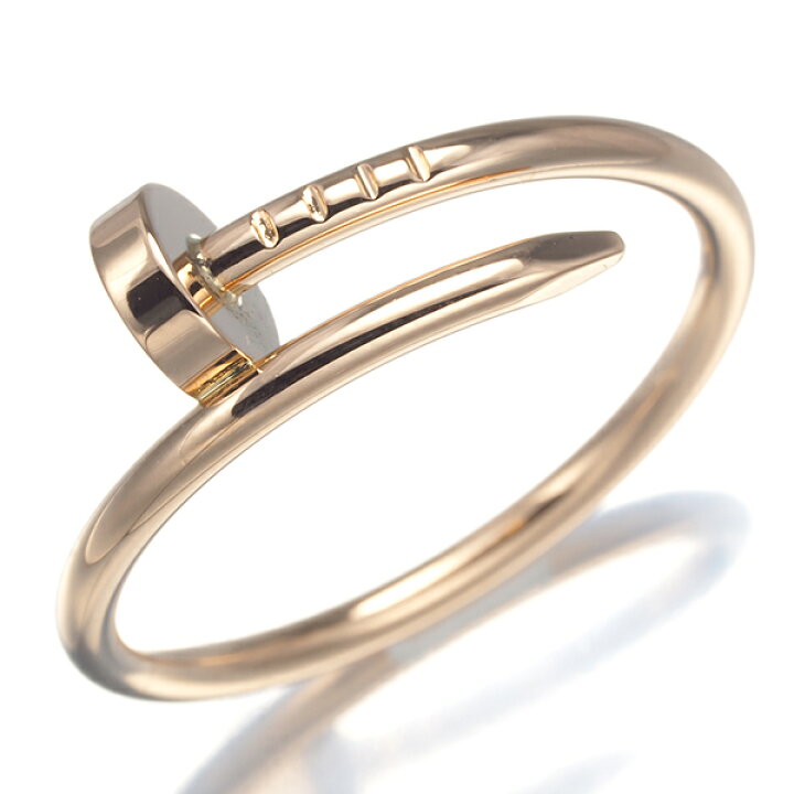 楽天市場】Cartier カルティエ リング ジュストアンクル SM 58号 K18PG 