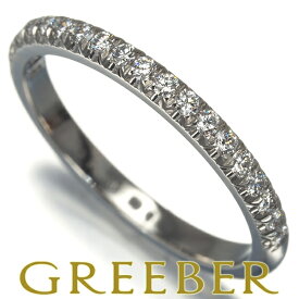 【要獲得！先着順最大3万円クーポン！】Tiffany&Co. ティファニー リング ダイヤ ダイヤモンド ソレスト ハーフエタニティ 9号 Pt950 Ring 指輪 【中古】BLJ