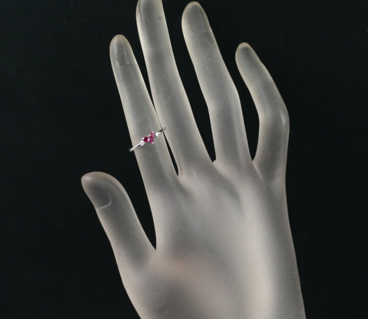楽天市場】スタージュエリー リング ルビー 0.15ct ダイヤ  