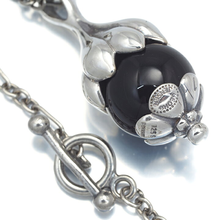 楽天市場】ジョージジェンセン ネックレス オニキス ヘリテージ 1991  