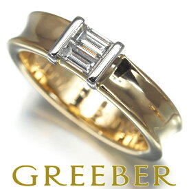 【要獲得！先着順最大3万円クーポン！】Tiffany&Co. ティファニー リング ダイヤ ダイヤモンド スタッキング 9号 K18YG/WG Ring 指輪 【中古】BLJ