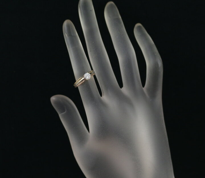 楽天市場】Cartier カルティエ リング ダイヤ ダイヤモンド 0.41ct 