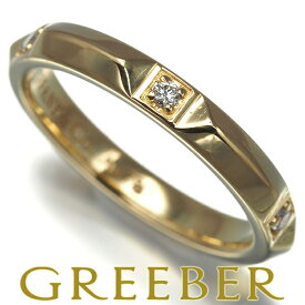 ★ ポイント5倍対象商品 ★【要獲得！先着最大3万円クーポン！】Tiffany&Co. ティファニー リング ダイヤ ダイヤモンド トゥルーバンド 5.5号 K18YG Ring 指輪 【中古】BLJ