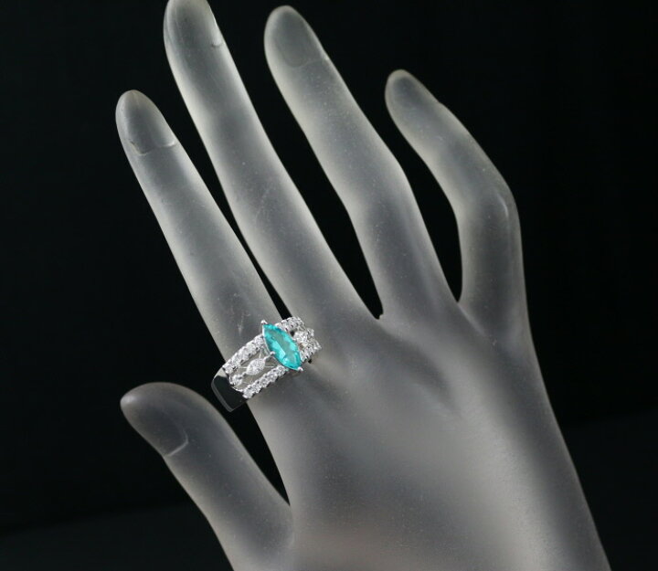 楽天市場】タサキ ブラジル産 極上パライバトルマリン 0.85ct ダイヤ 