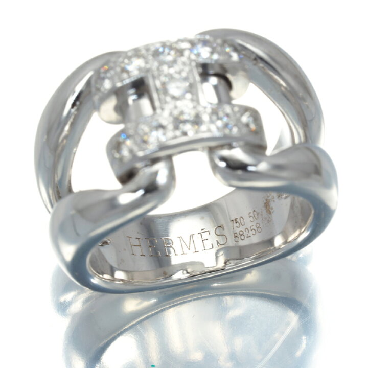 楽天市場】HERMES エルメス リング ダイヤ ダイヤモンド ヒストリー 50  