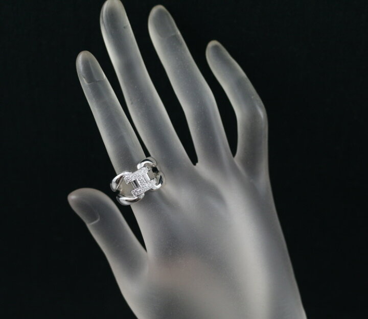 楽天市場】HERMES エルメス リング ダイヤ ダイヤモンド ヒストリー 50  