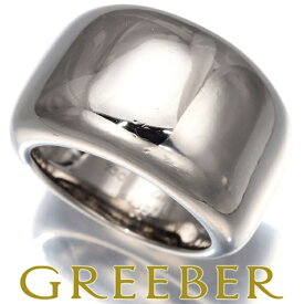 ★ポイント5倍対象商品！超ポイントバック祭 ★ Cartier カルティエ リング ヌーベルバーグ 50号 K18WG Ring 指輪 【中古】BLJ