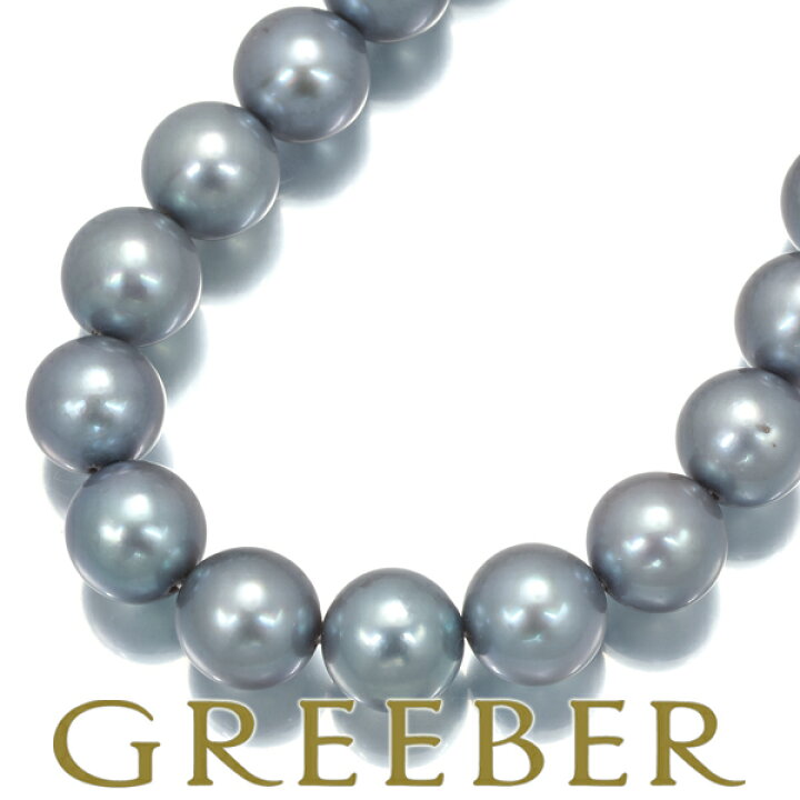 楽天市場】TASAKI タサキ ネックレス グレーパール 真珠 7.0-8.5mm  