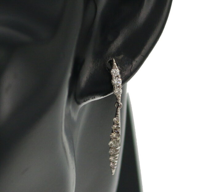 楽天市場】カシケイ ピアス ブラウンダイヤ ダイヤモンド 1.00ct 