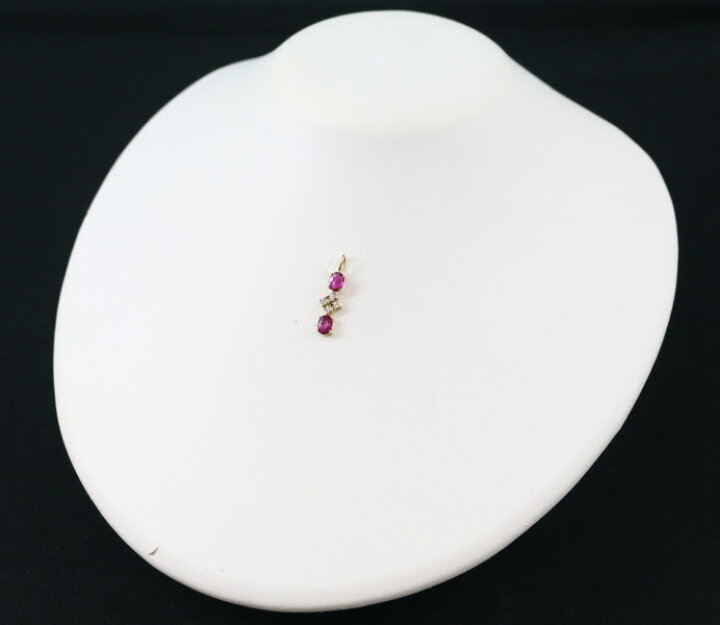 楽天市場】ルビー 0.93ct ダイヤ ダイヤモンド 0.11ct ペンダント  