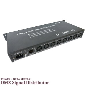 DMX512 Xvb^[ fBXgr[^[ 8oHo XLR z M Ɩ 䑕u