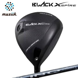 2023年モデル カスタムクラブ ムジーク ブラックエクスパイア ドライバー USTマミヤ リンク ブルーEXMuziik BLACK XSPIRE Driver UST Mamiya LIN-Q BLUE EX