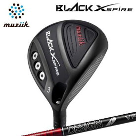 カスタムクラブ ムジーク 2024年モデル ブラックエクスパイア フェアウェイウッド ツアーAD VFMuziik BLACK XSPIRE FAIRWAY WOOD TOUR AD VF