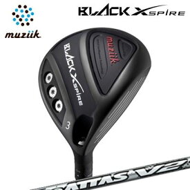 カスタムクラブ ムジーク 2024年モデル ブラックエクスパイア フェアウェイウッド USTマミヤ ジ アッタス V2Muziik BLACK XSPIRE FAIRWAY WOOD UST Mamiya THE ATTAS V2