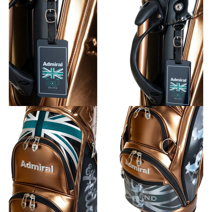 楽天市場】アドミラル キャディバッグ レンチキュラーADMIRAL GOLF 