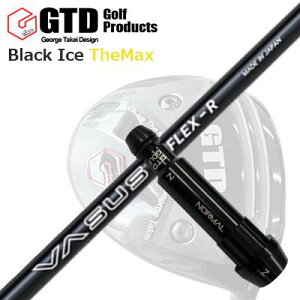 GTD ubNACX UE}bNXhCo[pX[utJX^VtgCustom Shaft with Sleeve for GTD Black Ice The Max DRIVER CRAZY VASUS