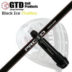 GTD ubNACX UE}bNXhCo[pX[utJX^VtgCustom Shaft with Sleeve for GTD Black Ice The Max DRIVER CRAZY PROTO 1-Flex DRIVER