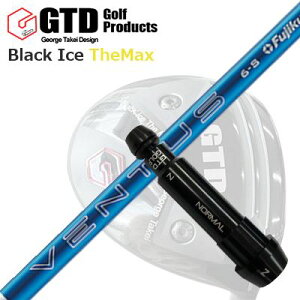 GTD ubNACX UE}bNXhCo[pX[utJX^VtgCustom Shaft with Sleeve for GTD Black Ice The Max DRIVER FUJIKURA 24 VENTUS